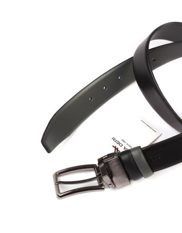 Çift Taraflı Deri Klasik Erkek Kemeri OLM8004