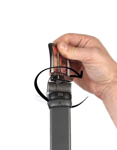 Çift Taraflı Deri Klasik Erkek Kemeri OLM8004