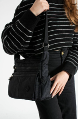 Mega Krinkıl Kumaş Çapraz Çanta