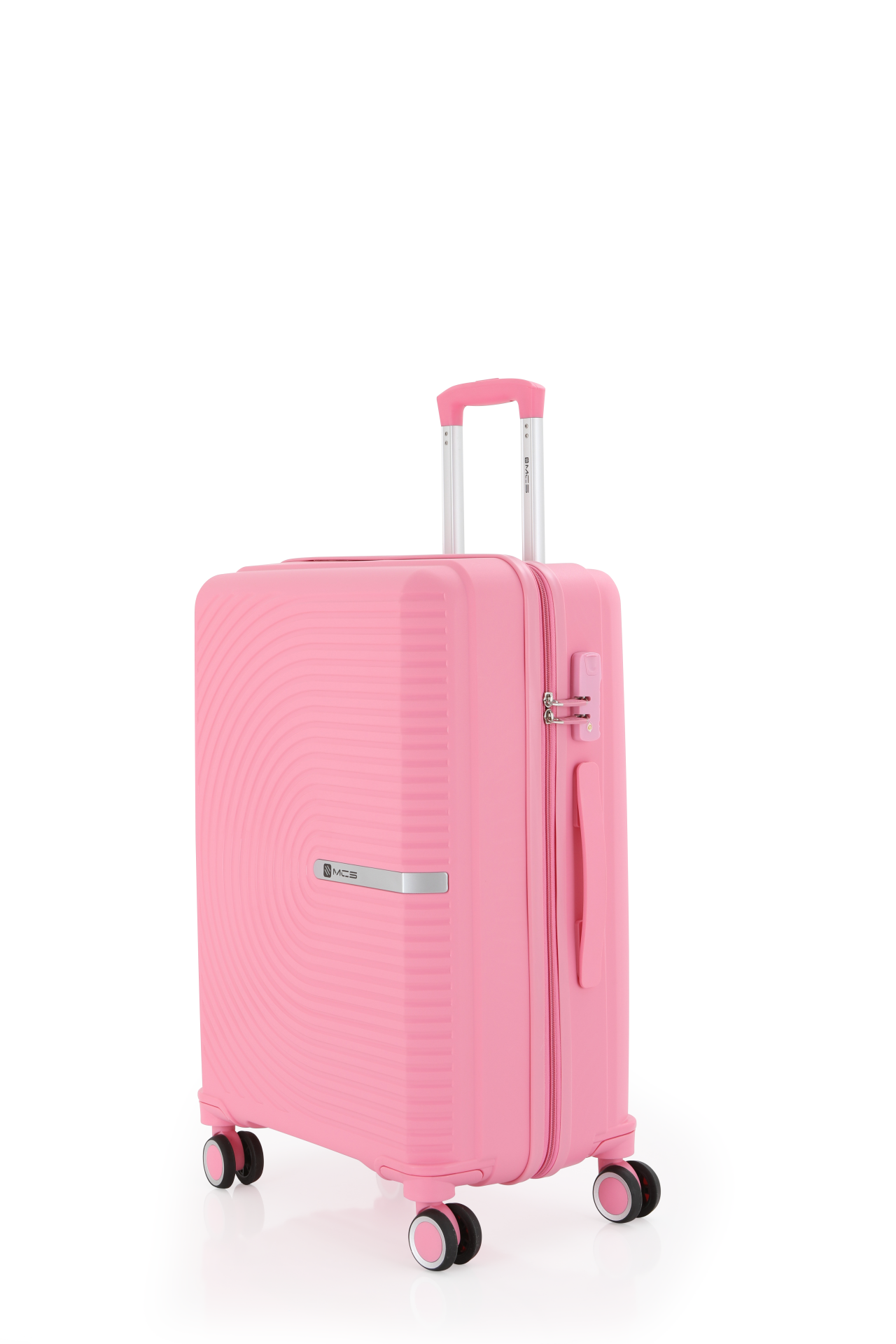 Mçs Polipropilen Valiz 65 CM OLM374 Pembe