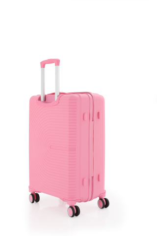 Mçs Polipropilen Valiz 65 CM OLM374 Pembe