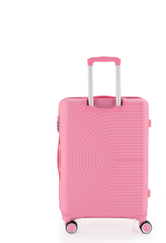 Mçs Polipropilen Valiz 65 CM OLM374 Pembe