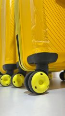 Polipropilen Üçlü Valiz Set