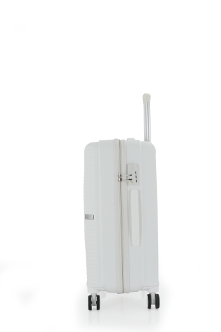 Mçs Polipropilen Valiz 65 CM OLM374 Beyaz