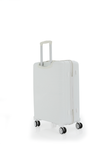 Mçs Polipropilen Valiz 65 CM OLM374 Beyaz