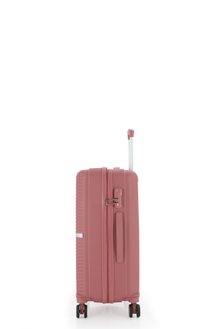 Mçs Polipropilen Valiz 65 CM OLM374 Koyu Pudra