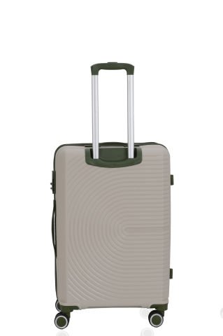 Mçs Polipropilen Valiz 65 CM OLM374 Kemik-Haki