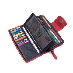 Grande Hakiki Gerçek Deri Kadın Cüzdan 2714