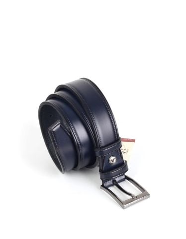 Lacivert Deri Erkek Kemeri OLM0354 Lacivert