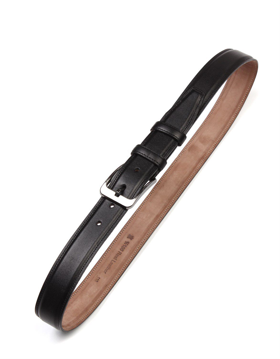 Siyah Klasik Deri Kemer OLM1012