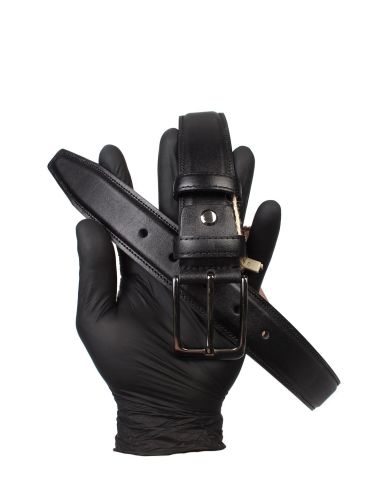 Siyah Klasik Deri Kemer OLM1012