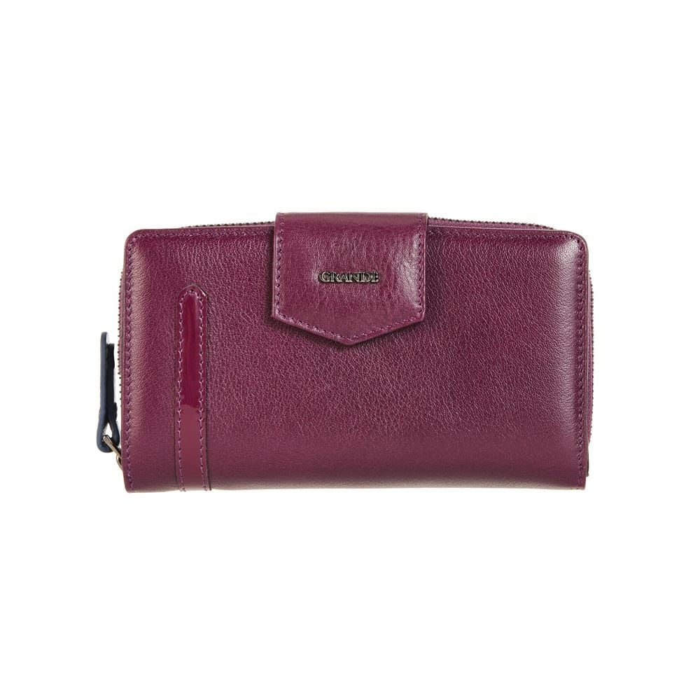 Grande Hakiki Gerçek Deri Kadın Cüzdan 2714