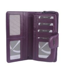 Grande Hakiki Gerçek Deri Kadın Cüzdan 2714