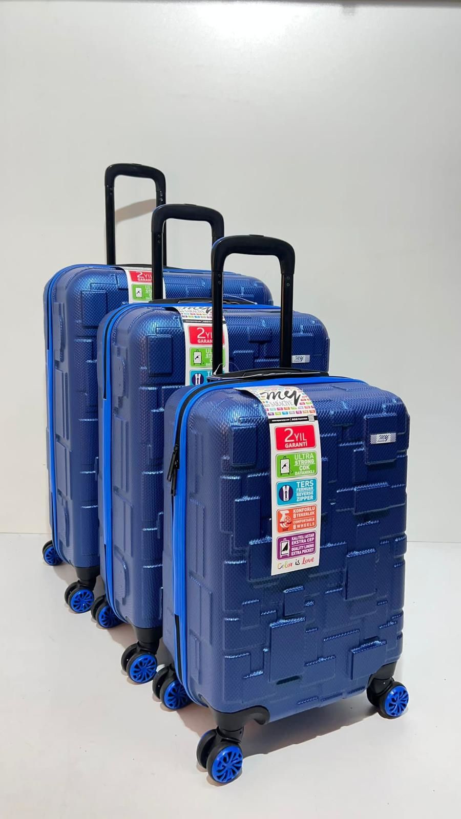 ABS VALİZ SET ÜÇLÜ