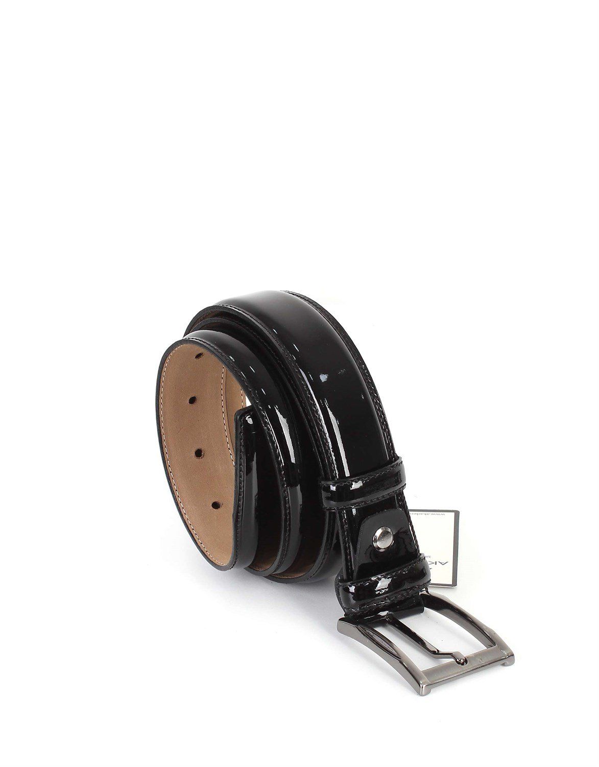 Rugan Klasik Deri Kemer OLM1078 Siyah