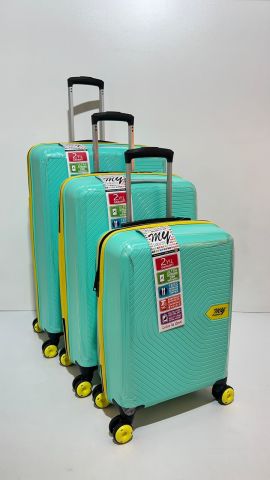 Polipropilen Üçlü Valiz Set