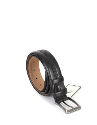 Siyah Klasik Deri Kemer OLM2006