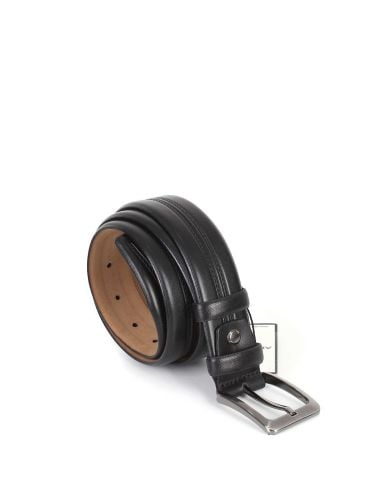 Siyah Klasik Deri Kemer OLM2006