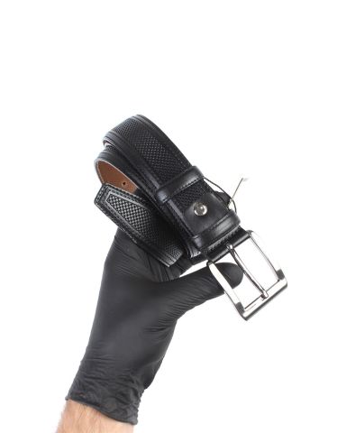 Siyah Klasik Deri Kemer OLM2001