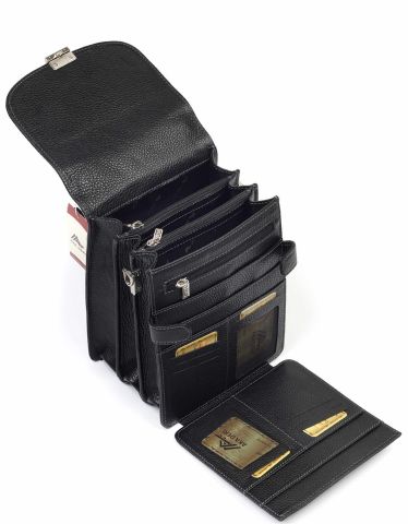 Taba Portföy Çantası OLM301 Siyah - Düz