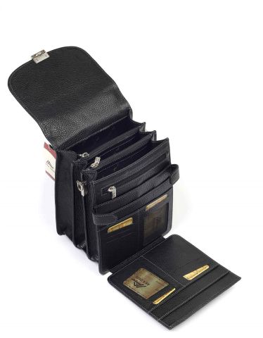 Taba Portföy Çantası OLM301 Siyah - Flotter Deri