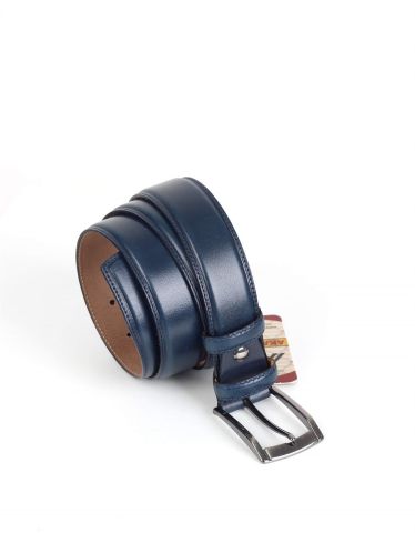 Lacivert Klasik Deri Kemer OLM1009 Lacivert