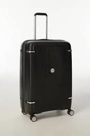 Pierre Cardin Siyah Unisex 45x73x26 cm Çekçekli Sert Valiz OLM04PC7070-01-S