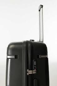 Pierre Cardin Siyah Unisex 45x73x26 cm Çekçekli Sert Valiz OLM04PC7070-01-S