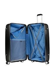 Pierre Cardin Siyah Unisex 45x73x26 cm Çekçekli Sert Valiz OLM04PC7070-01-S