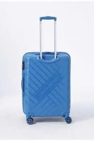 Pierre Cardin Trolley Mavi Unisex Büyük Boy Valiz OLM04pc1950-01