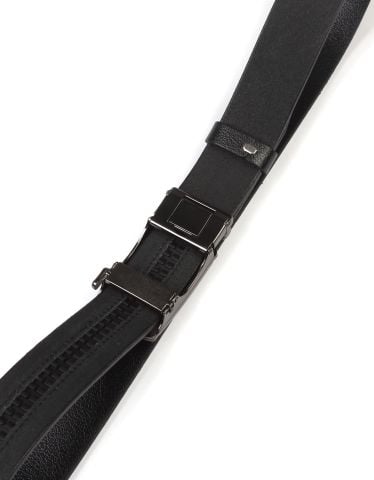 Otomatik Toka Spor Deri Kemer OLM6002 Siyah