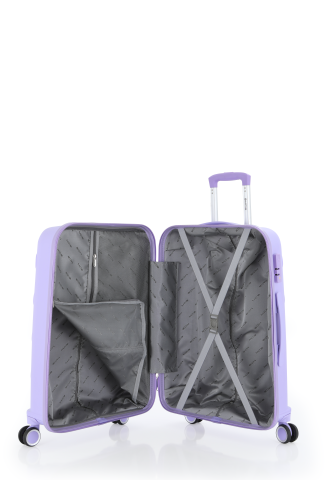 Mçs Üçlü Polipropilen Valiz Seti OLM376 Lila