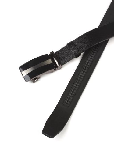 Otomatik Toka Spor Deri Kemer Siyah