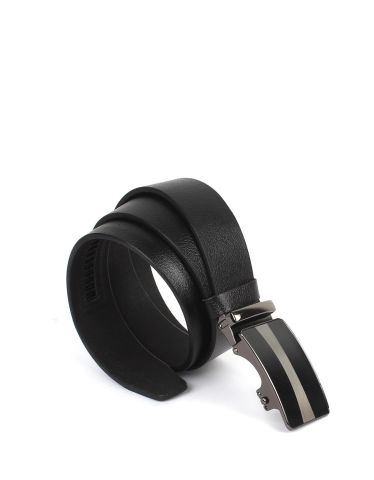 Otomatik Toka Spor Deri Kemer Siyah