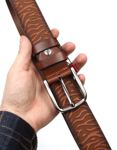 Hakiki Deri Spor Erkek Kemeri OLM210