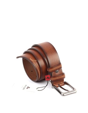 Hakiki Deri Spor Erkek Kemeri OLM189 Taba