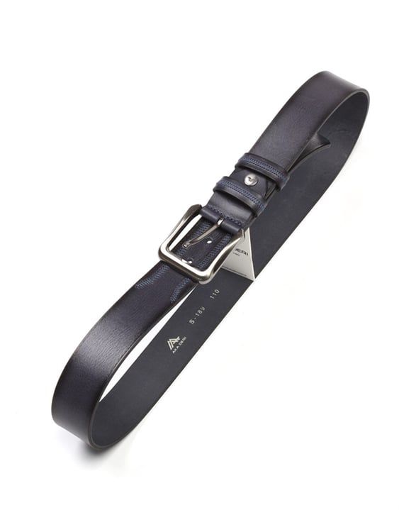 Hakiki Deri Spor Erkek Kemeri OLM189 Lacivert