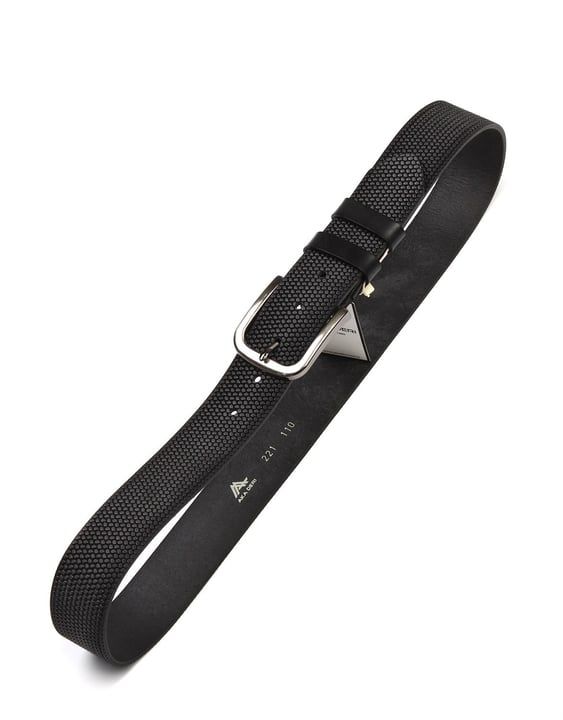 Hakiki Deri Spor Erkek Kemeri OLM221 Siyah