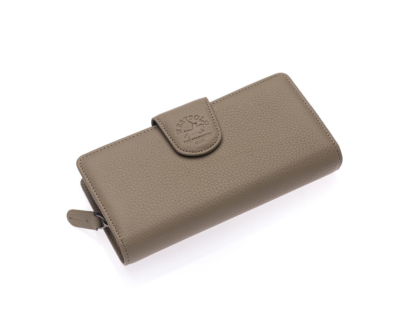 KADIN DERİ CÜZDAN - WESTPOLO OLM481 Vizon