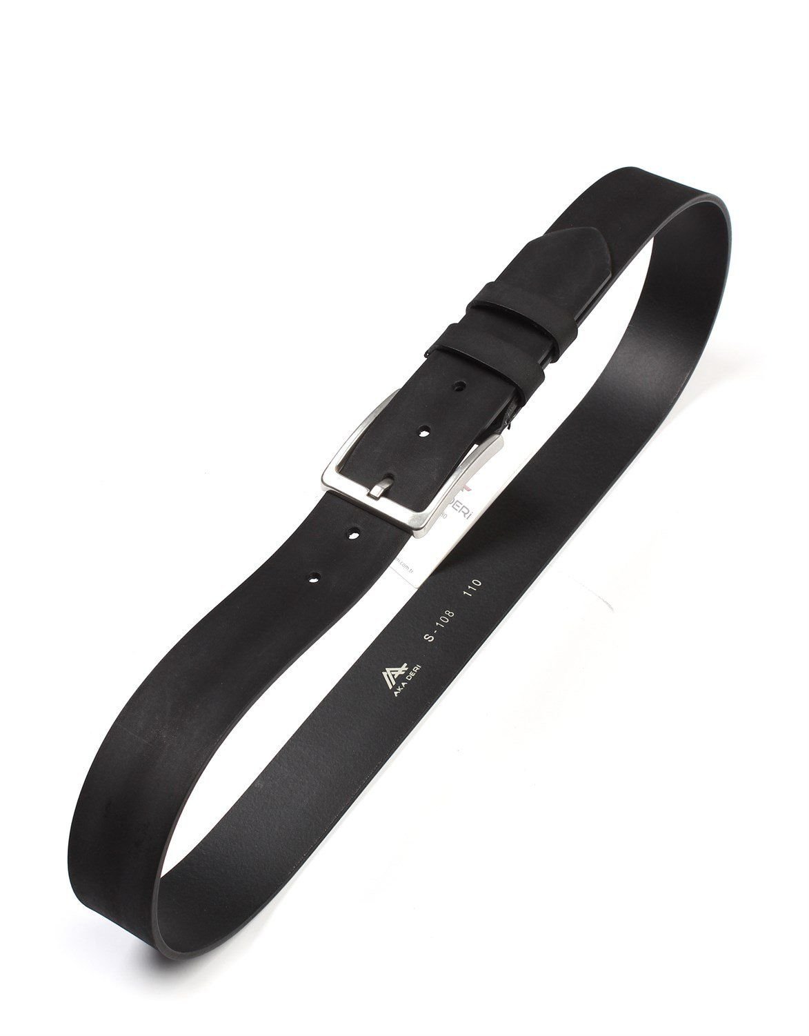 Hakiki Nubuk Deri Spor Erkek Kemeri