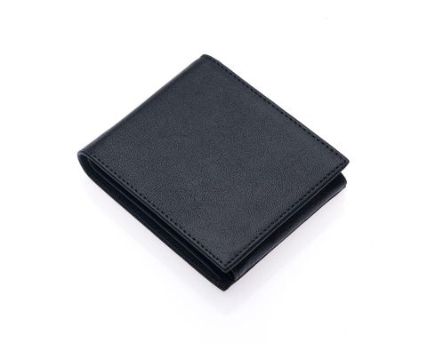 West Polo OLM61 Deri Erkek Cüzdan Siyah Lacivert