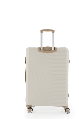 Mçs Polipropilen Valiz  75 CM OLM374 Kemik-Şampanya