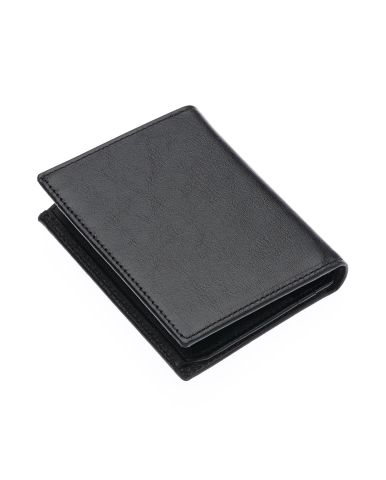 Westpolo OLM1005 Siyah Hakiki Deri Erkek Cüzdan Siyah