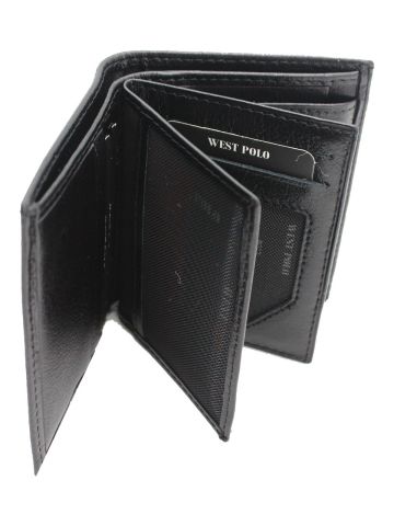 West Polo OLM227 Deri Erkek Cüzdan Siyah