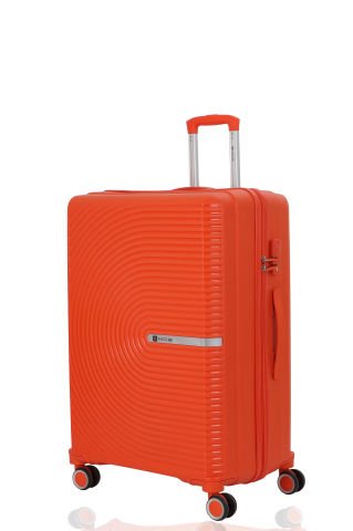 Mçs Polipropilen Valiz  75 CM OLM374 Portakal