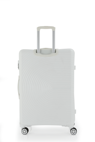 Mçs Polipropilen Valiz  75 CM OLM374 Beyaz