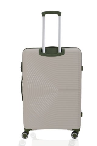 Mçs Polipropilen Valiz  75 CM OLM374 Kemik-Haki