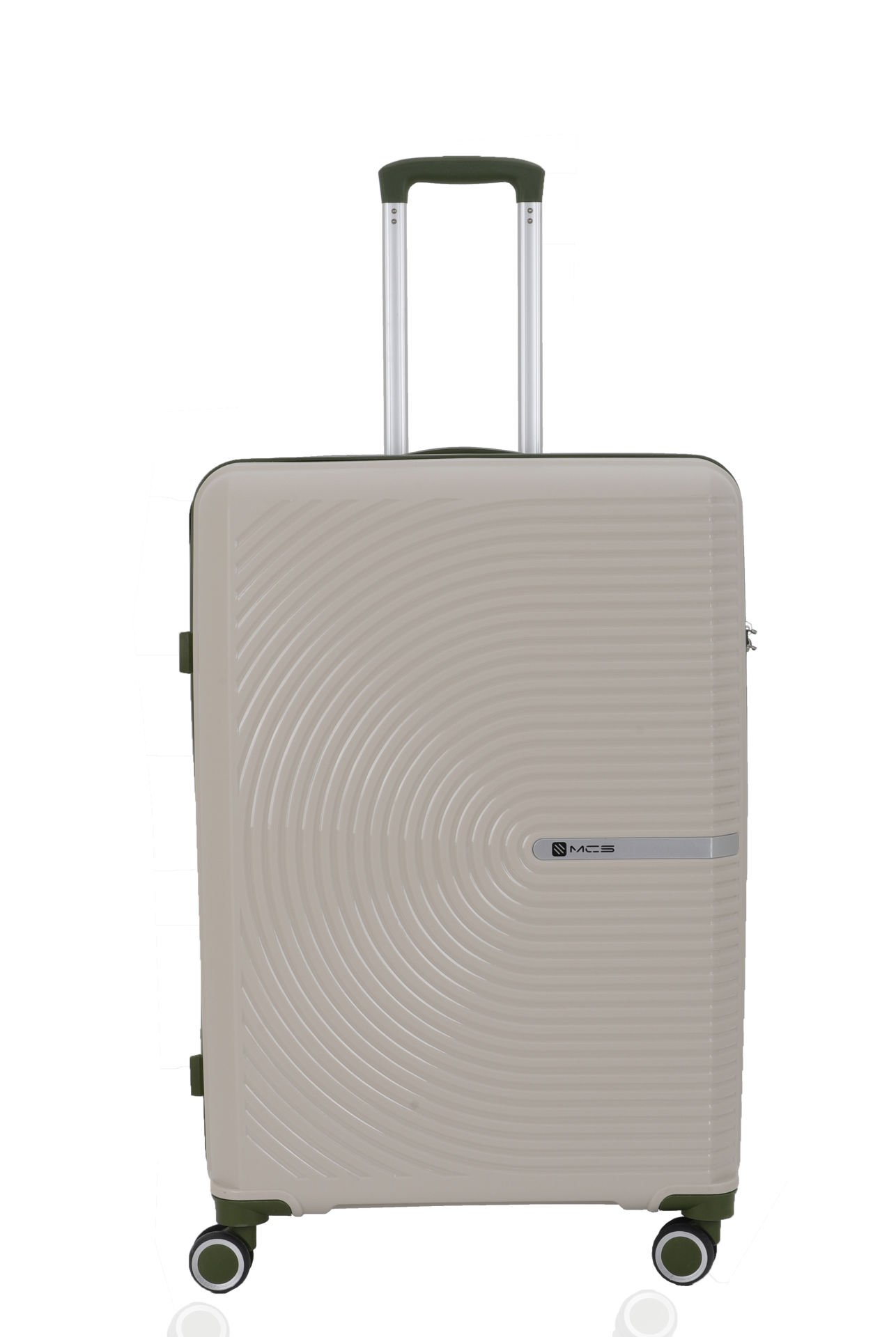 Mçs Polipropilen Valiz  75 CM OLM374 Kemik-Haki