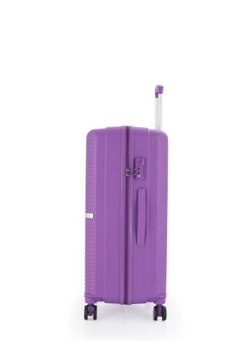 Mçs Polipropilen Valiz  75 CM OLM374 Mor