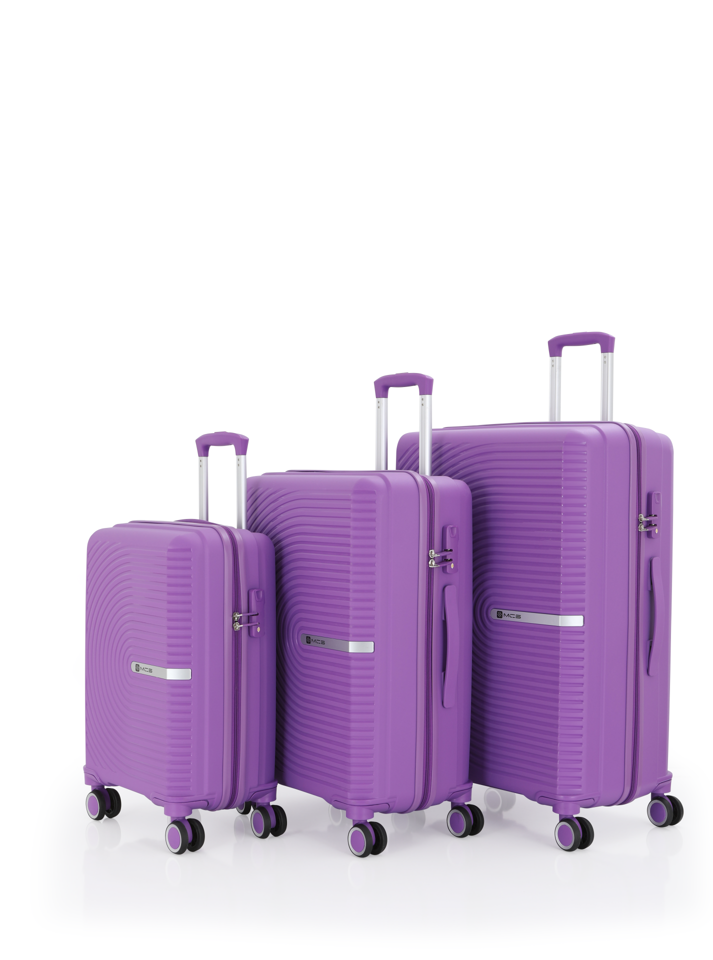 Mçs Üçlü Polipropilen Valiz Seti OLM374